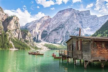 Lago di Braies, Dolomieten