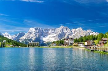 Lago di Misurina, Dolomieten