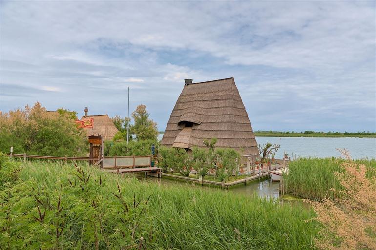 Laguna di Caorle en de casoni
