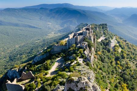 Land van de Katharen: Chateau de Peyrepertuse