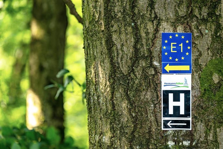 Langeafstandsroute Hermannshöhen