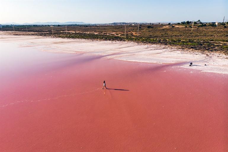 Las Salinas de Torrevieja, Spanje