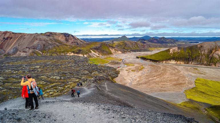Laugavegur trail, vierdaagse trekking door de wildernis van IJsland