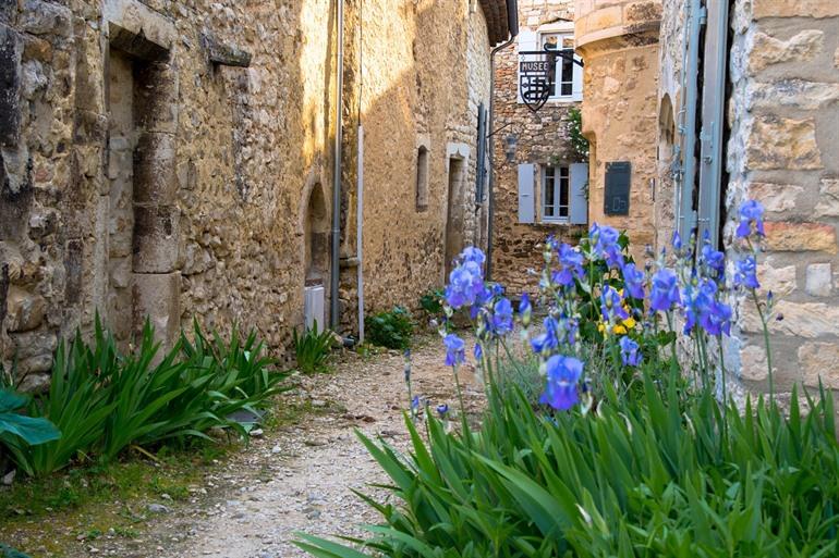 Le Poët-Laval in Drôme, Frankrijk