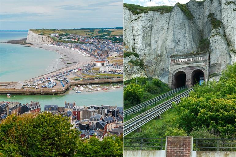 Le Tréport, Normandië