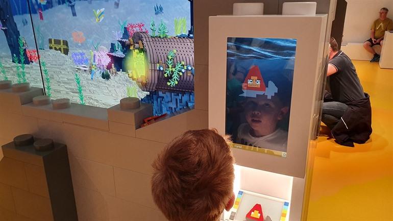 Lego Fish Designer in het Lego House