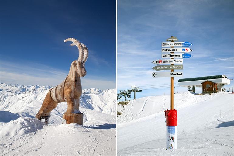 Les Trois Vallées bezoeken, Franse Alpen