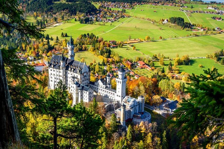 Ligging Neuschwanstein