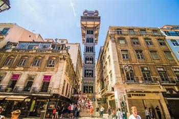 Lissabon - Santa Justa lift