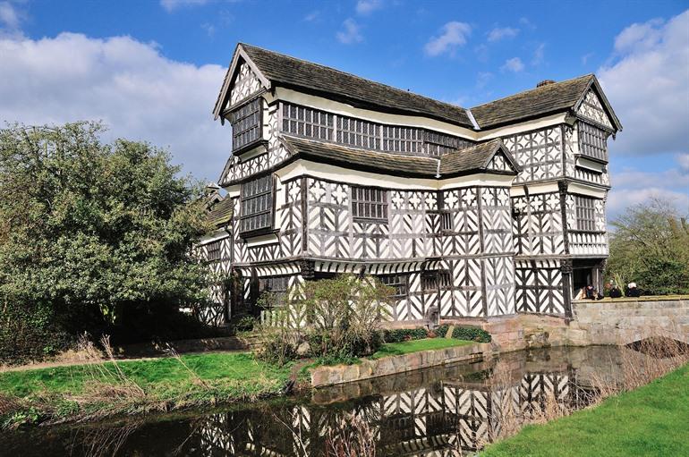 Little Moreton Hall in Congleton