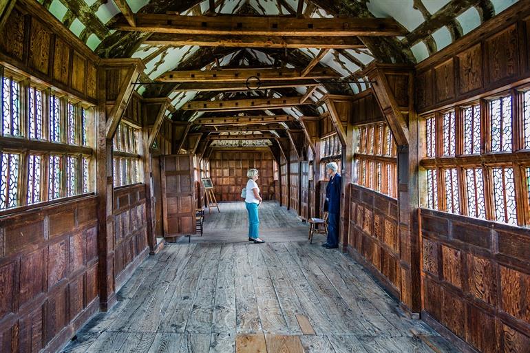 Little Moreton Hall in Congleton