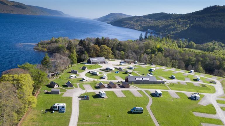 Loch Ness Shores Camping & Caravaning Club Site boeken