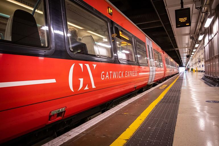 London Gatwick Express nemen naar het centrum