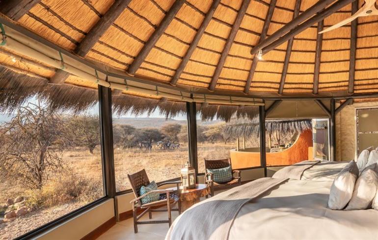 Luxe verblijf bij Okonjima Luxury Bush Camp boeken