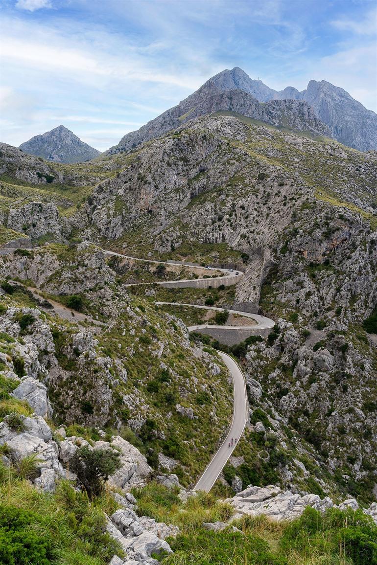 MA-10, schilderachtige weg langs de kustlijn van Mallorca