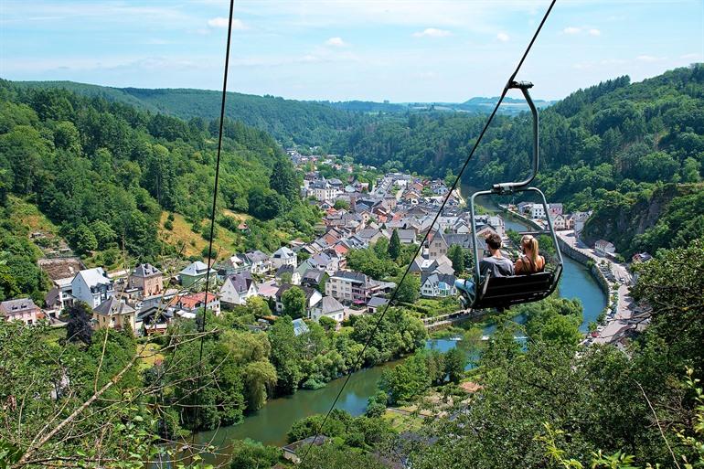 Maak een ritje op de kabelbaan in Vianden