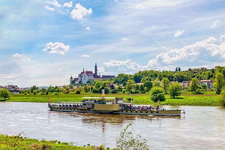 Maak een ritje op de raderstoomboot vanuit Meissen