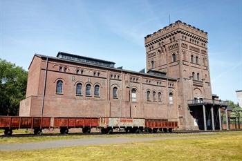 Malakow-toren bij het LWL-Museum Zeche Hannover, Bochum