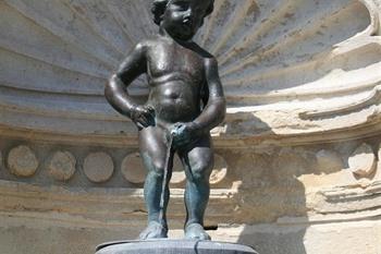 Manneke Pis in Geraardsbergen, Vlaamse Ardennen