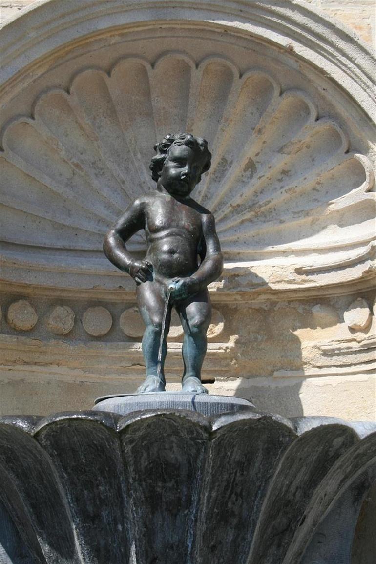 Manneke Pis in Geraardsbergen, Vlaamse Ardennen