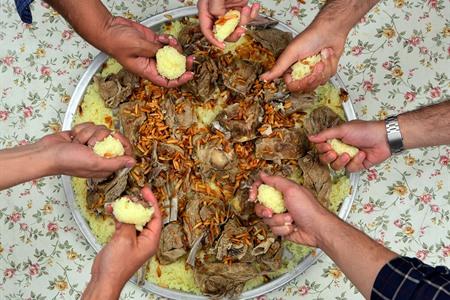 Mansaf, nationaal gerecht van Jordanië