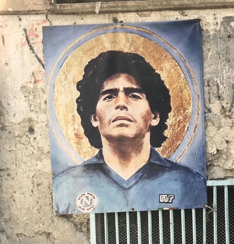 Maradona - Jorit, Napels