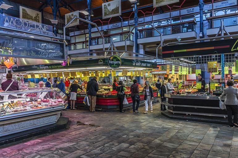 Marché des Halles in Troyes