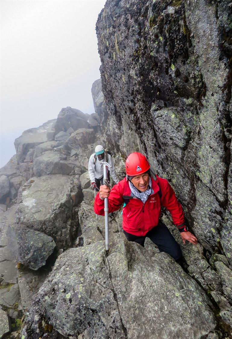 Margherita Peak in de Rwenzori Mountains
