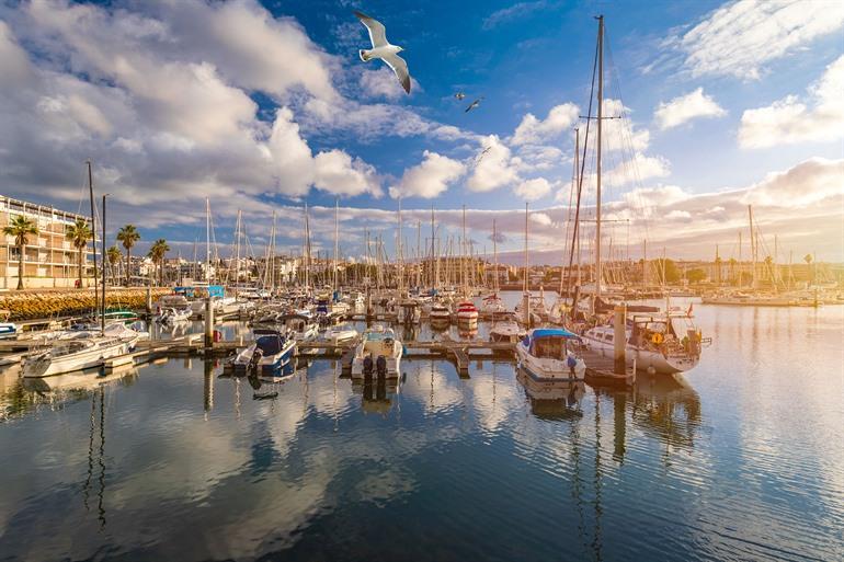 Marina de Lagos bezoeken, Portugal