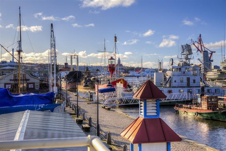 Maritiman museum in Göteborg, Zweden 