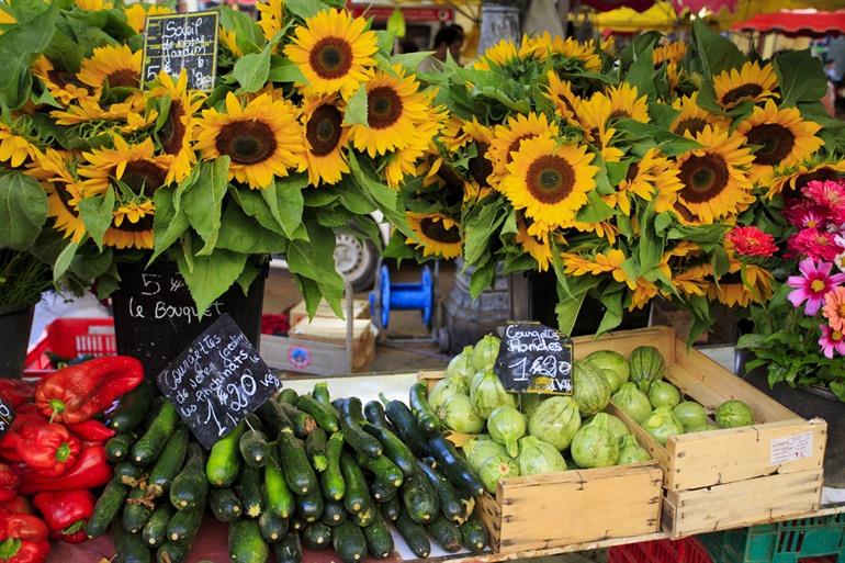 Markt in Aix-en-Provence