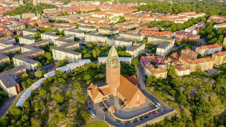 Masthuggetkerk in Göteborg, Zweden