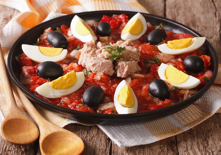 Mechouia-salade, Tunesische salade