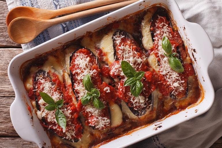 Melanzane alla Parmigiana, Italiaanse keuken