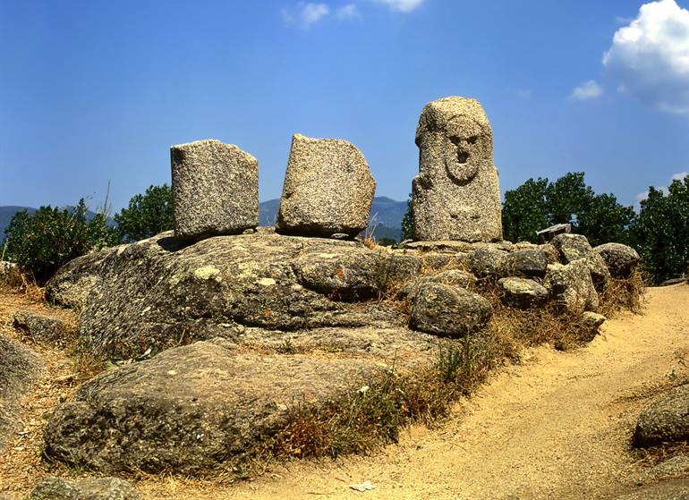 Menhirs van Filitosa op Corsica