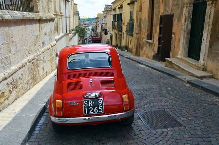 Met de auto naar Italië