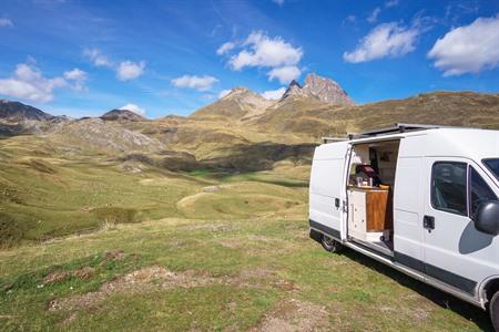 Met de camper door de Pyreneeën