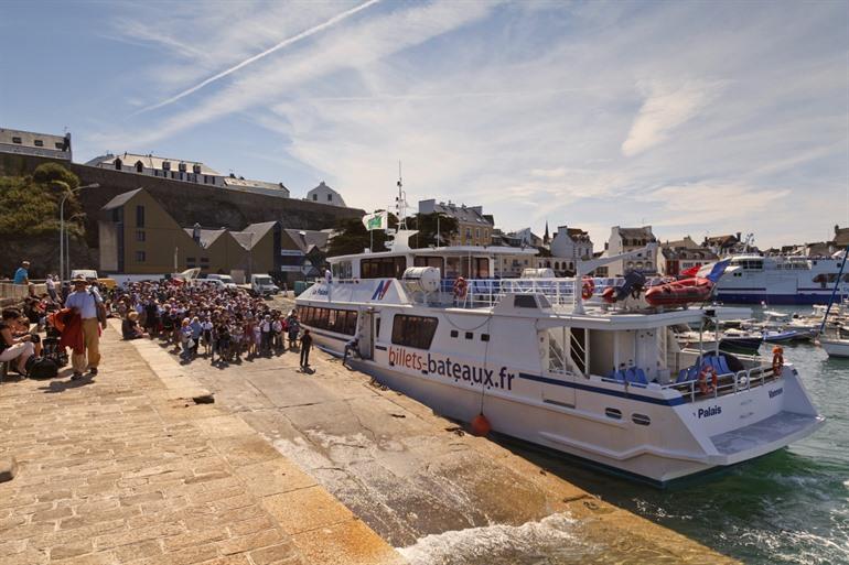 Met de veerboot naar Belle-Île-en-Mer