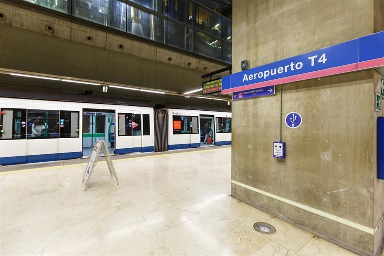 Metro, Airport Madrid