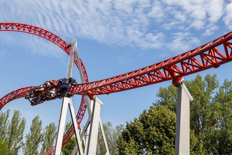 Mirabilandia pretpark in Ravenna, Emilia-Romagna