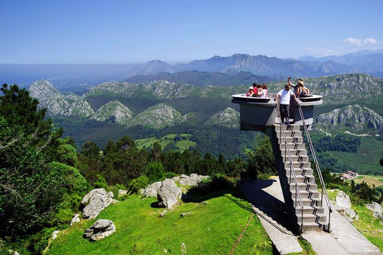 Mirador del Fitu, Picos de Europa, Spanje