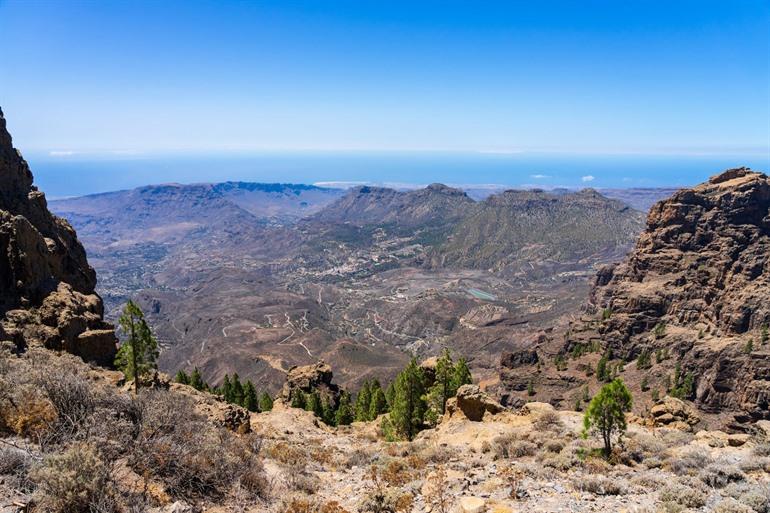 Mirador del Pico de los Pozos de las Nieves, Gran Canaria