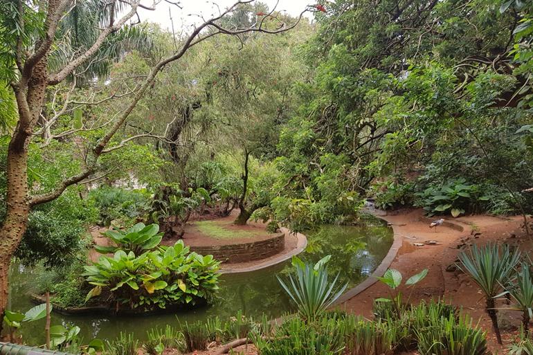 Mitchell Park en de botanische tuin