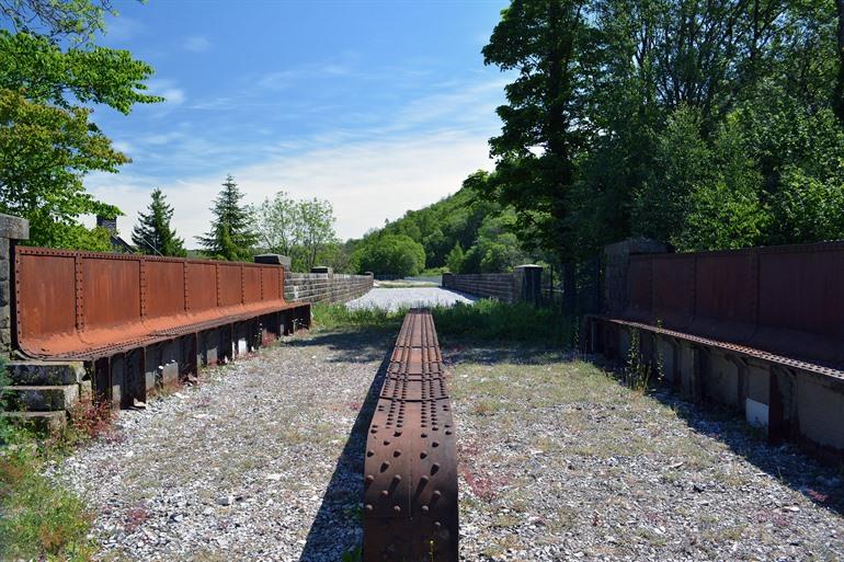 Monsal Trail, fietsroute over voormalige spoorweg, Peak District