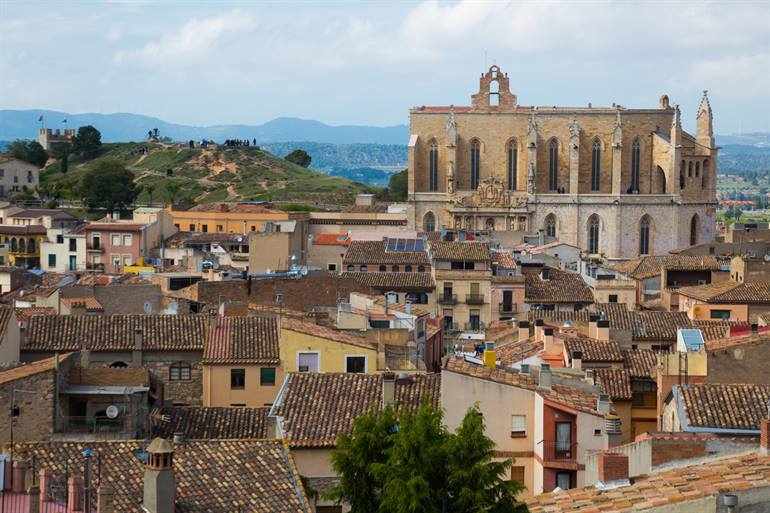Montblanc in Catalonië