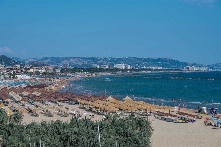 Montesilvano strand in Pescara