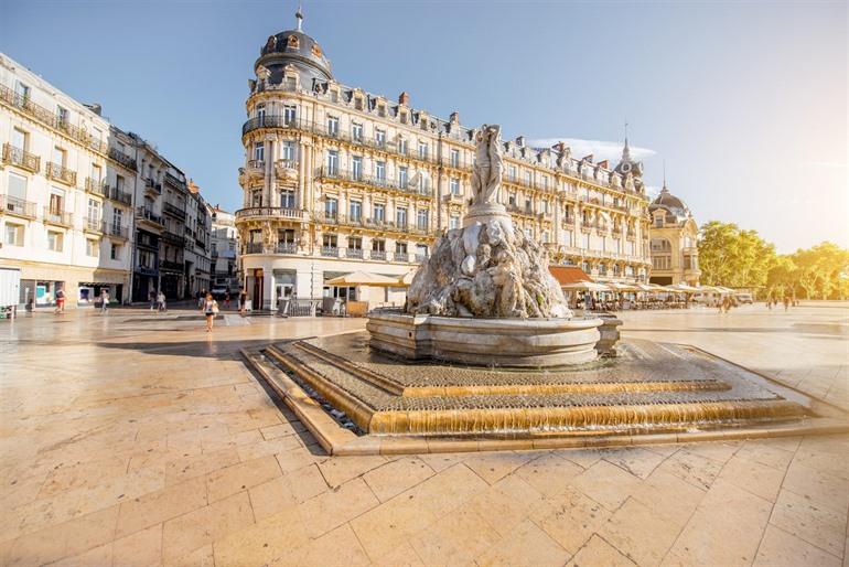 Montpellier: Place de la Comedie