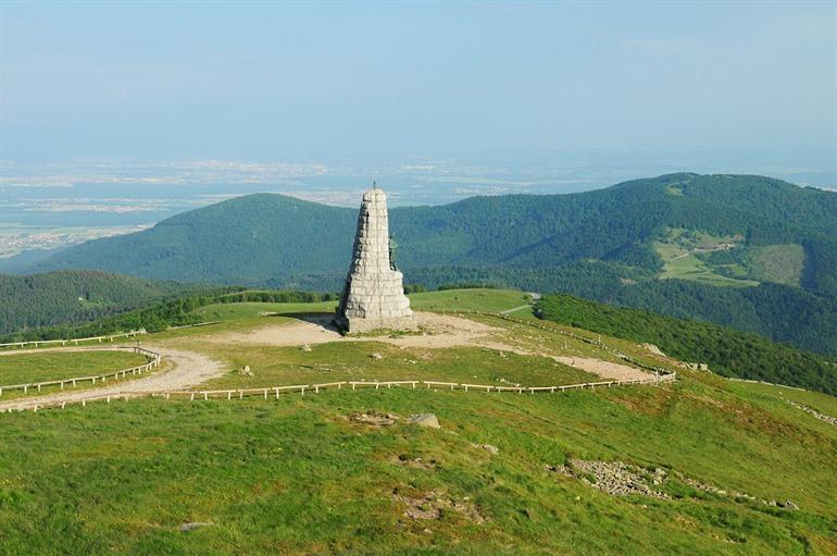 Monument des Diables op de Grand Ballon, Vogezen