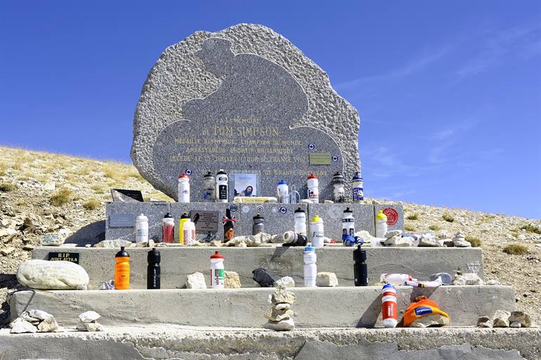 Monument Tom Simpson - Mont Ventoux