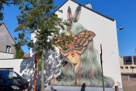 Murals en street-art in Oostende: Chrystal Ship